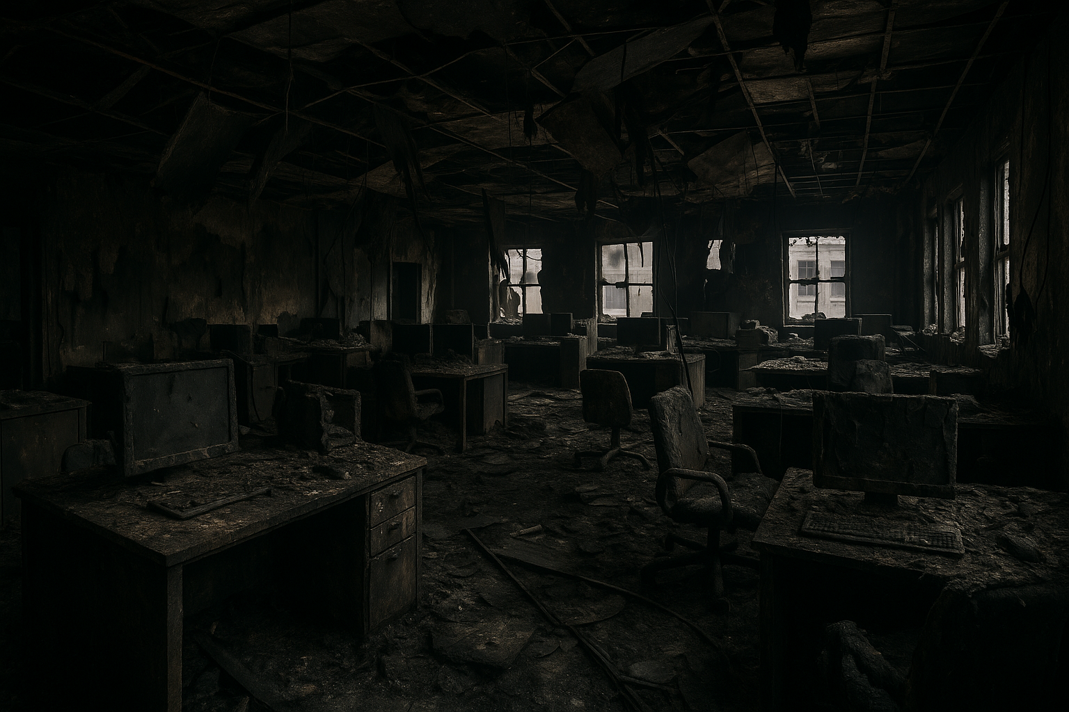 fire-on-site-Business-Continity-Strategies-CiContinuity-Disaster-Recovery-Work-Area-UK-2